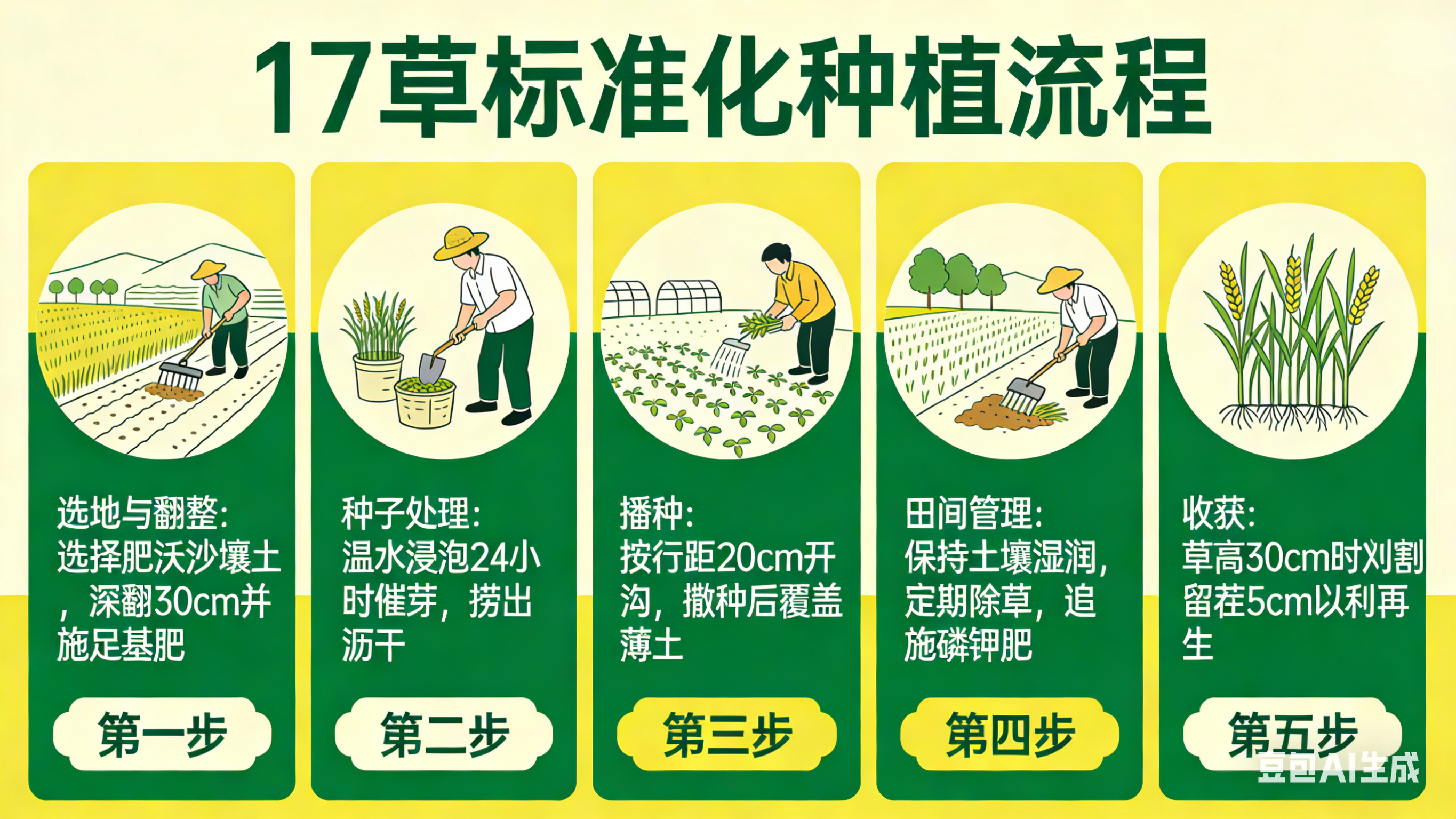 17草标准化种植流程